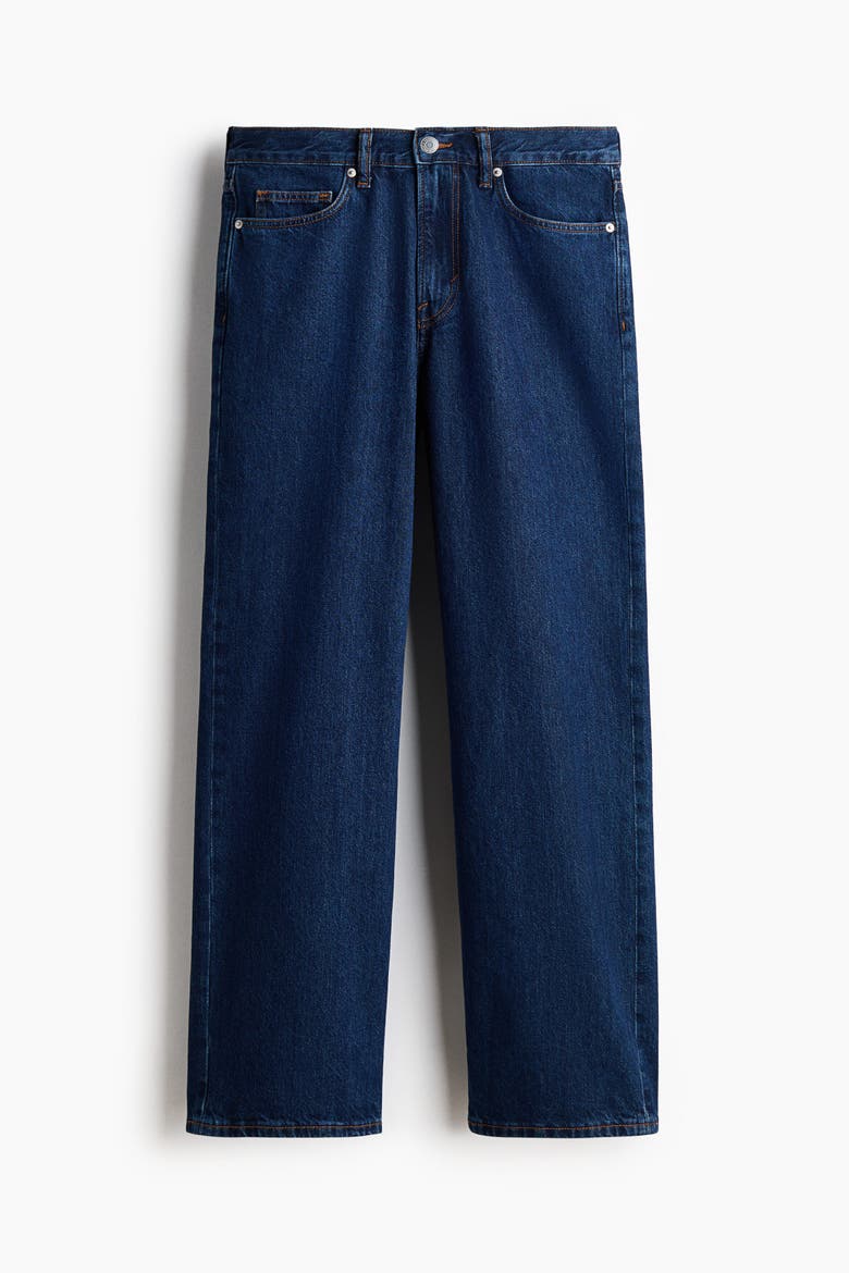 Relaxed Jeans, Alternate, color, Dark denim blue
