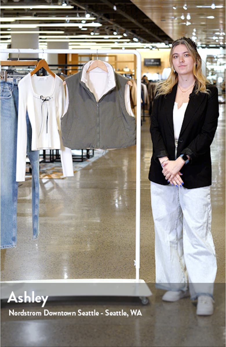 Reversible Crop Vest, sales video thumbnail