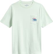 vineyard vines Kids' Whale Kart Pocket Graphic T-Shirt