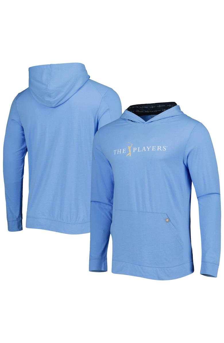 LEVELWEAR Men's Levelwear Light Blue THE PLAYERS Relay Pullover Hoodie, Main, color, 