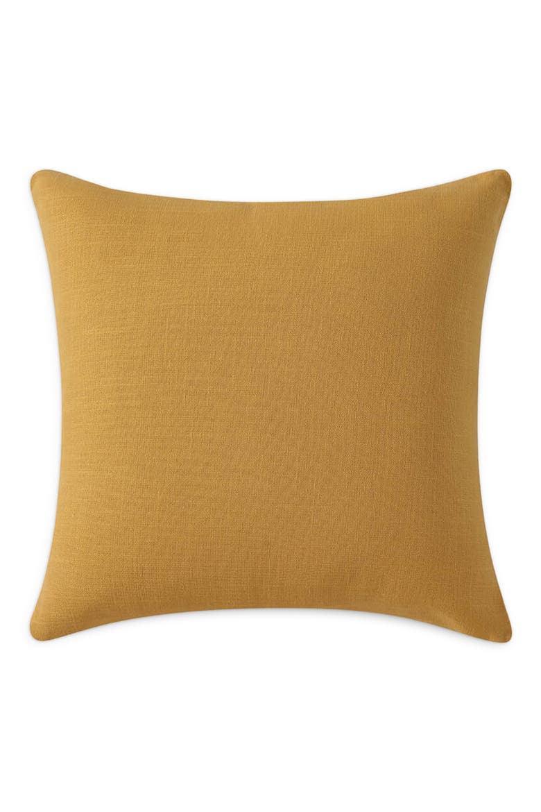 Crane Embroidered Big Throw Pillow, Alternate, color, GOLD