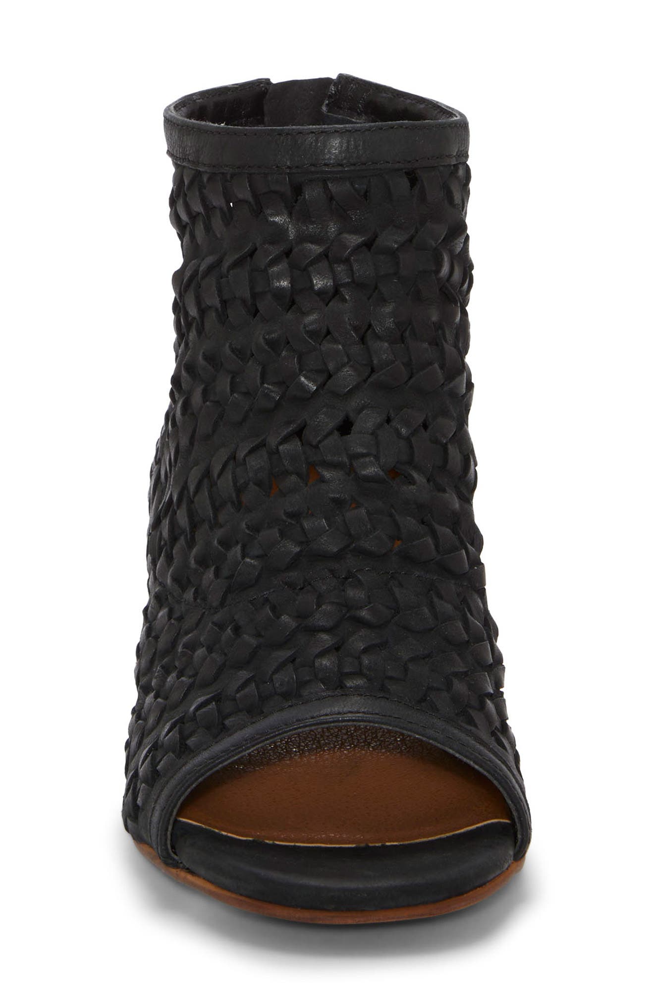 Lucky Brand Mofira Open Toe Bootie, Alternate, color, 