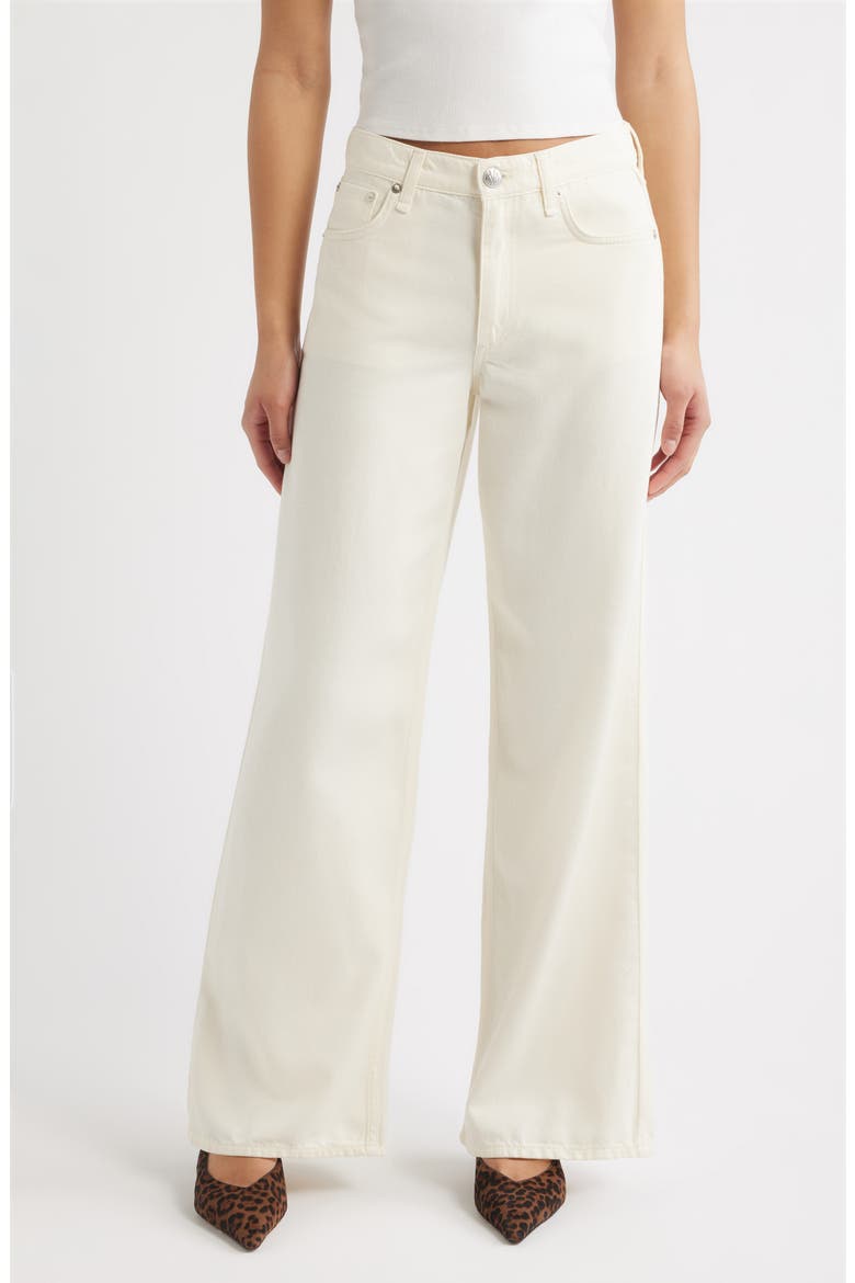Andi High Waist Wide Leg Jeans, Main, color, ECRU