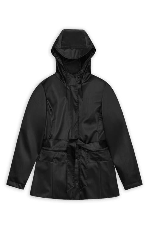 RAINS RAINS CURVE WATERPROOF RAIN JACKET 