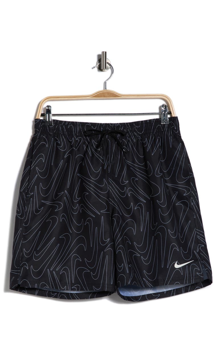 Nike 7-Inch Volley Swim Shorts, Main, color, Black