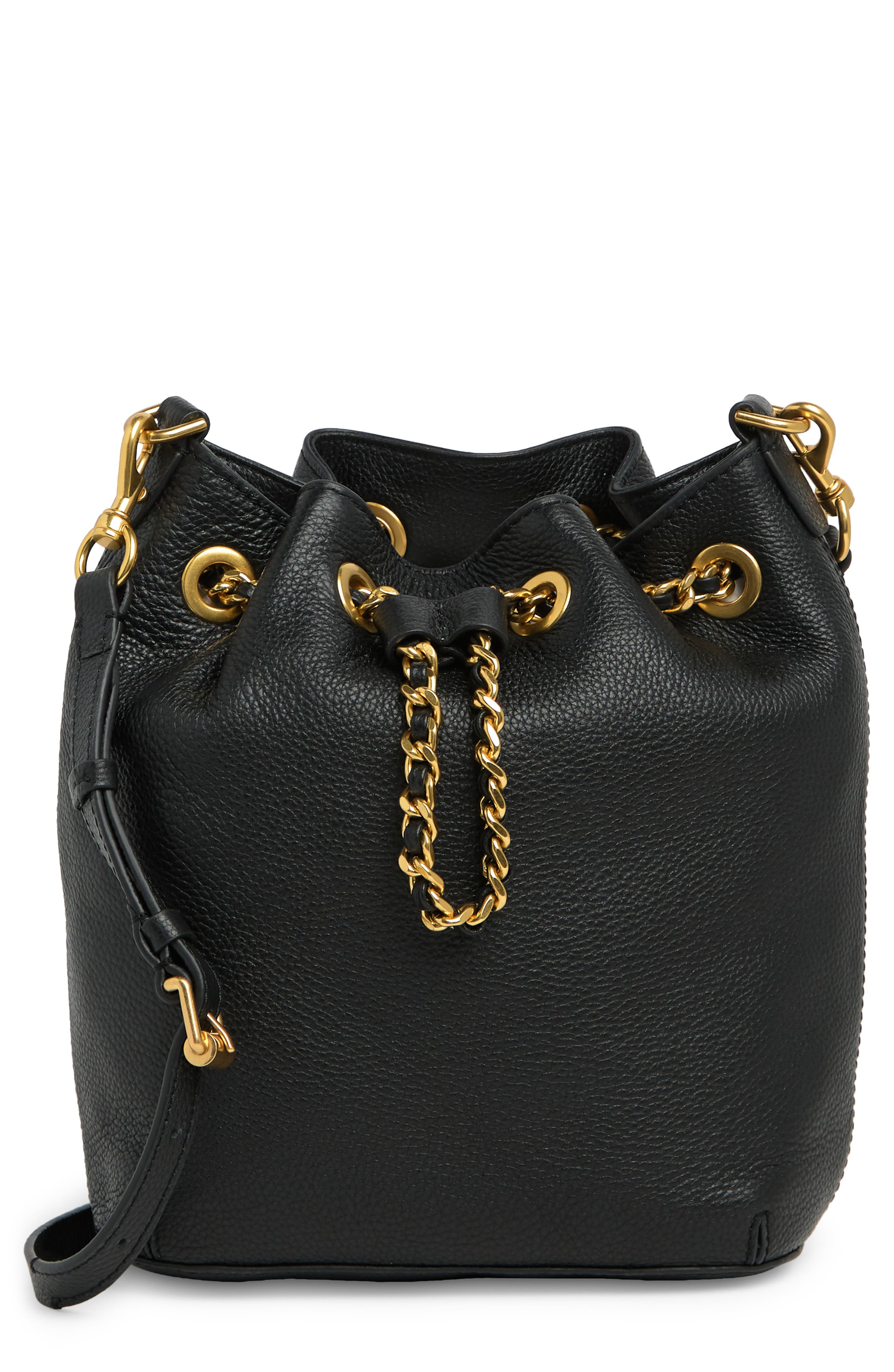 Rebecca Minkoff Chain Bucket Bag, Main, color, 