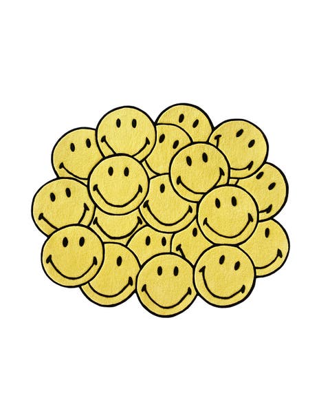 Smiley Round Rug