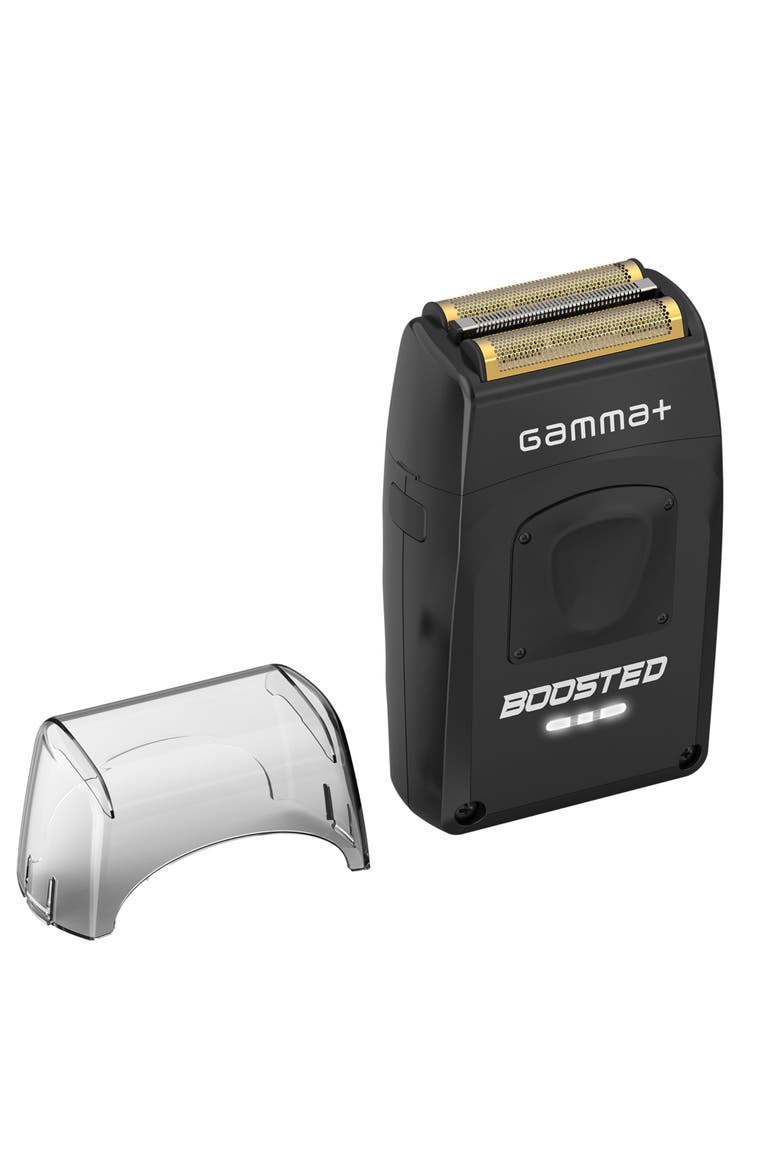 Boosted Cordless Double Foil Shaver, Alternate, color, Black