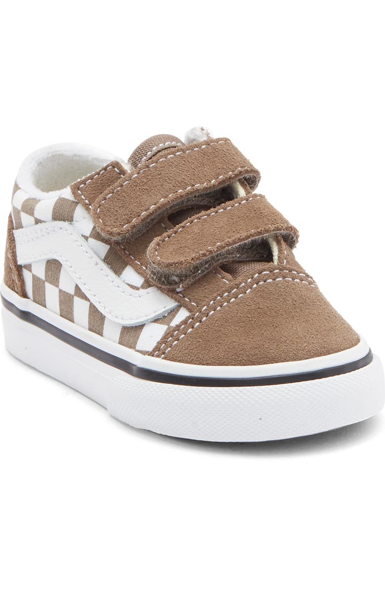 Vans Kids' Old Skool V Sneaker, Main, color, Walnut