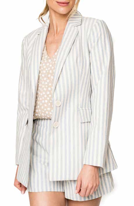 Stripe Blazer