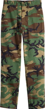 STAN RAY 1100 OG Loose Fit Camouflage Cotton Fatigue Pants
