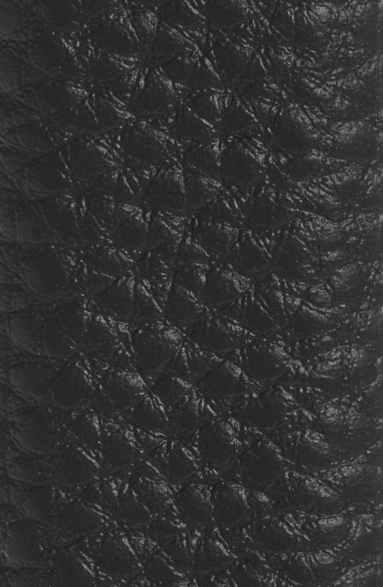 Nordstrom Janae Leather Belt, Alternate, color, Black- Gold