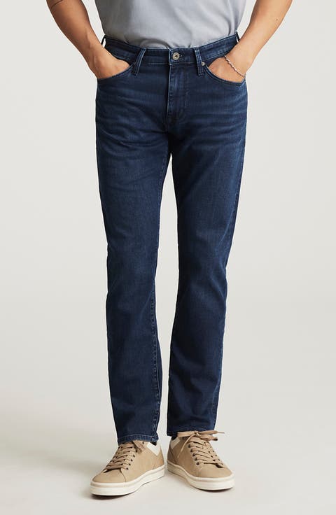 Jake Slim Fit Jeans (Dark Athletic) (Regular & Tall)