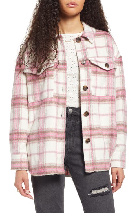 Plaid Shirt Jacket