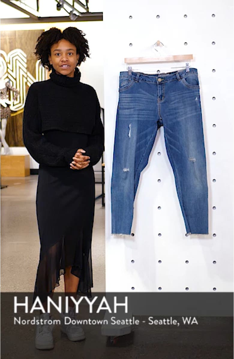 Seamless Ankle Skimmer Jeans, sales video thumbnail