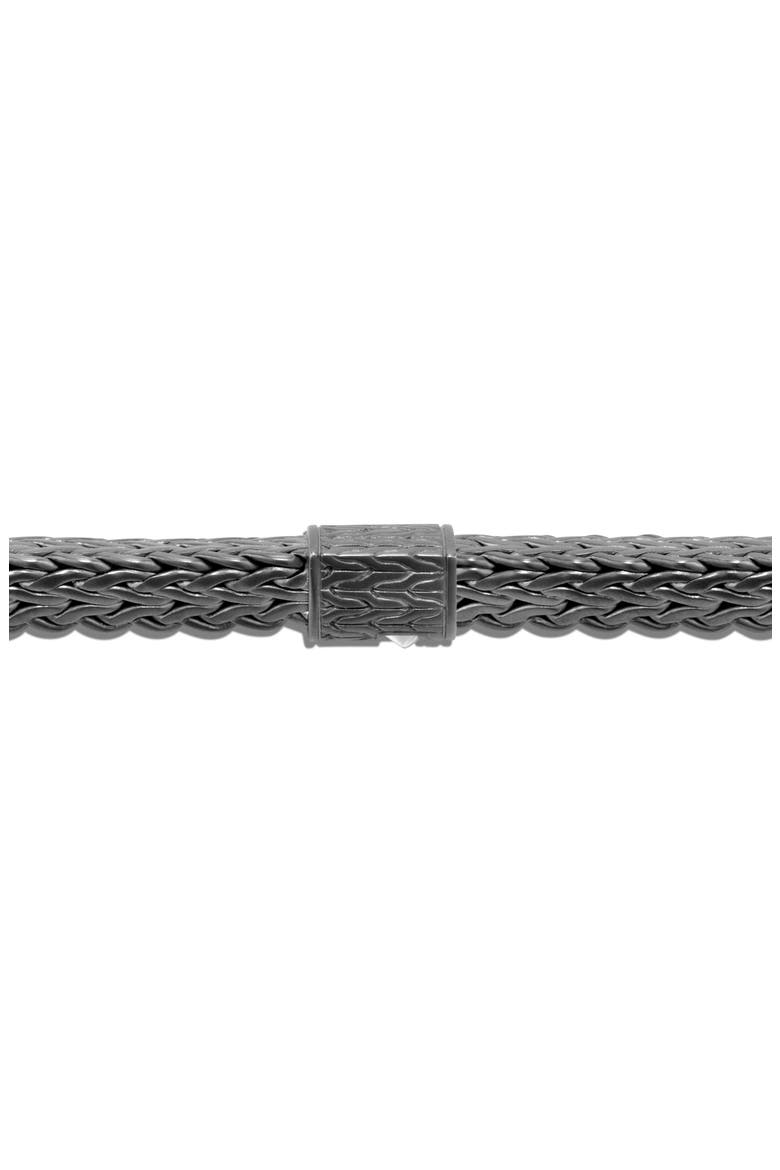 Men's Tiga Chain 8mm Bracelet, Alternate, color, BLACK RHODIUM