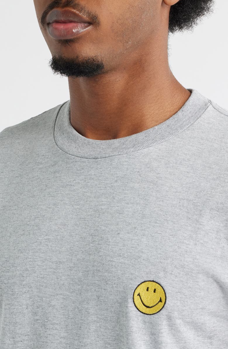 MARKET SMILEY<sup>®</sup> Studios 3-Pack Assorted Cotton T-Shirts, Alternate, color, White/ Skipper-Blue/ Ht-Grey