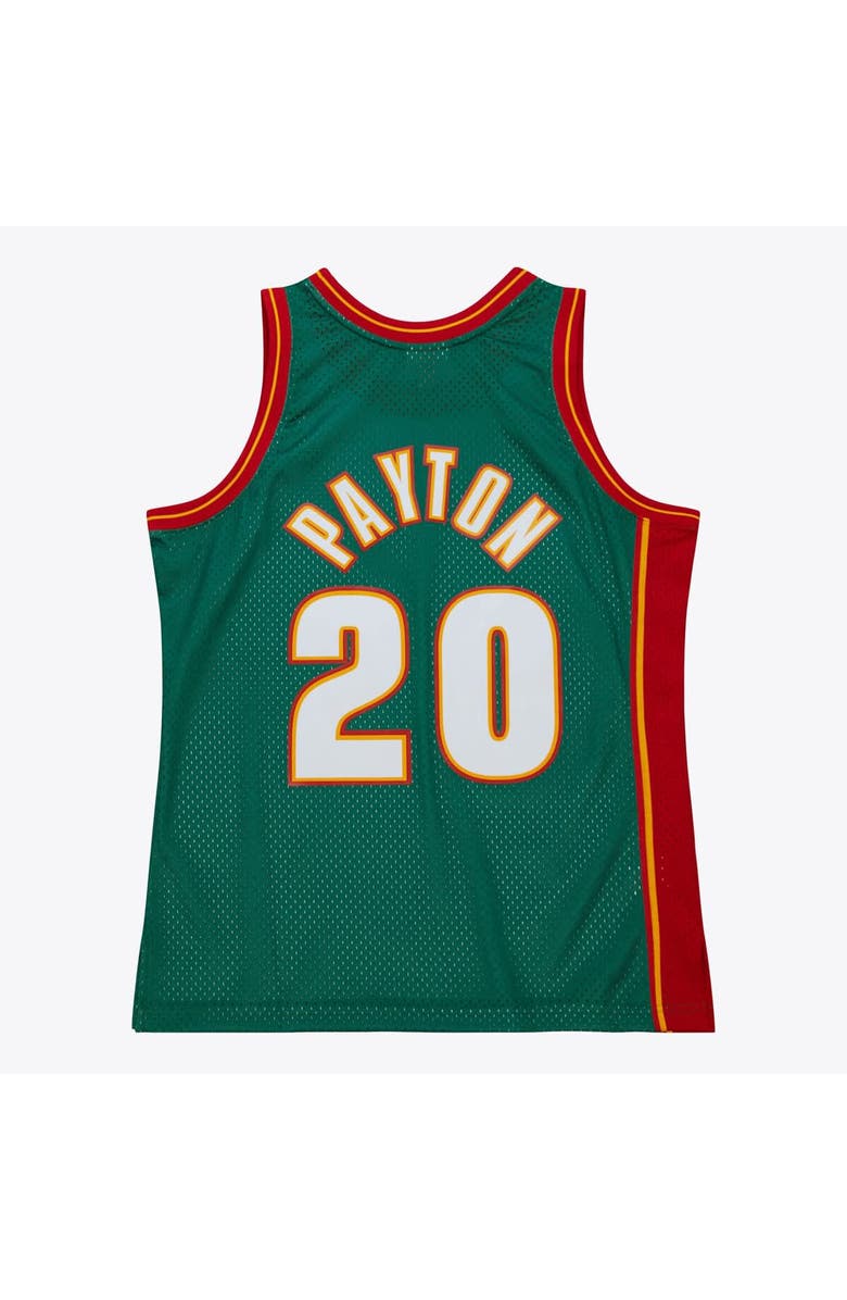 Mitchell & Ness Gary Payton Kelly Green Seattle SuperSonics 1995/96 Hardwood Classics Swingman Jersey, Alternate, color, Kelly Green