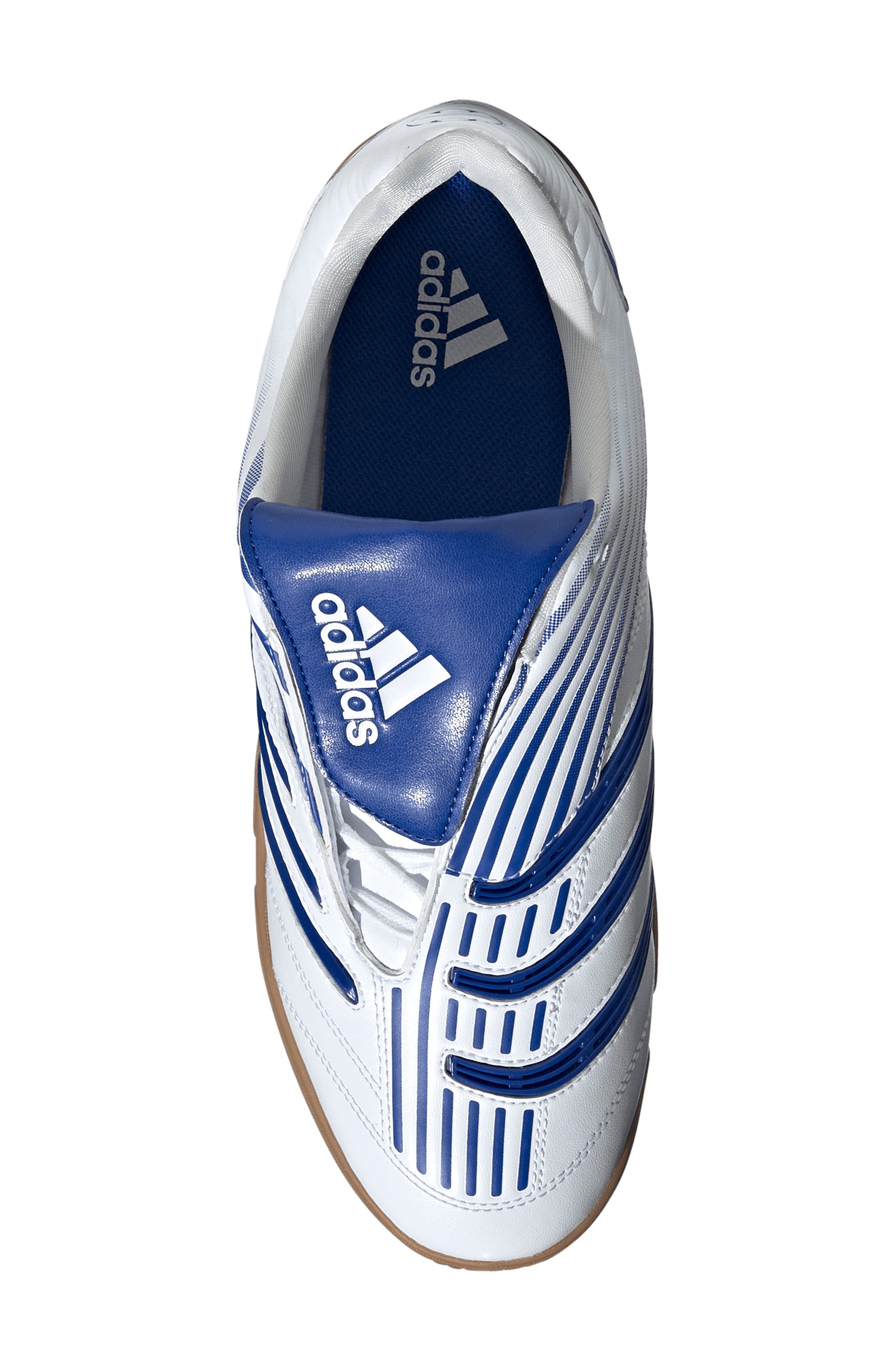 adidas Gender Inclusive Predator Sala Soccer Sneaker, Alternate, color, White