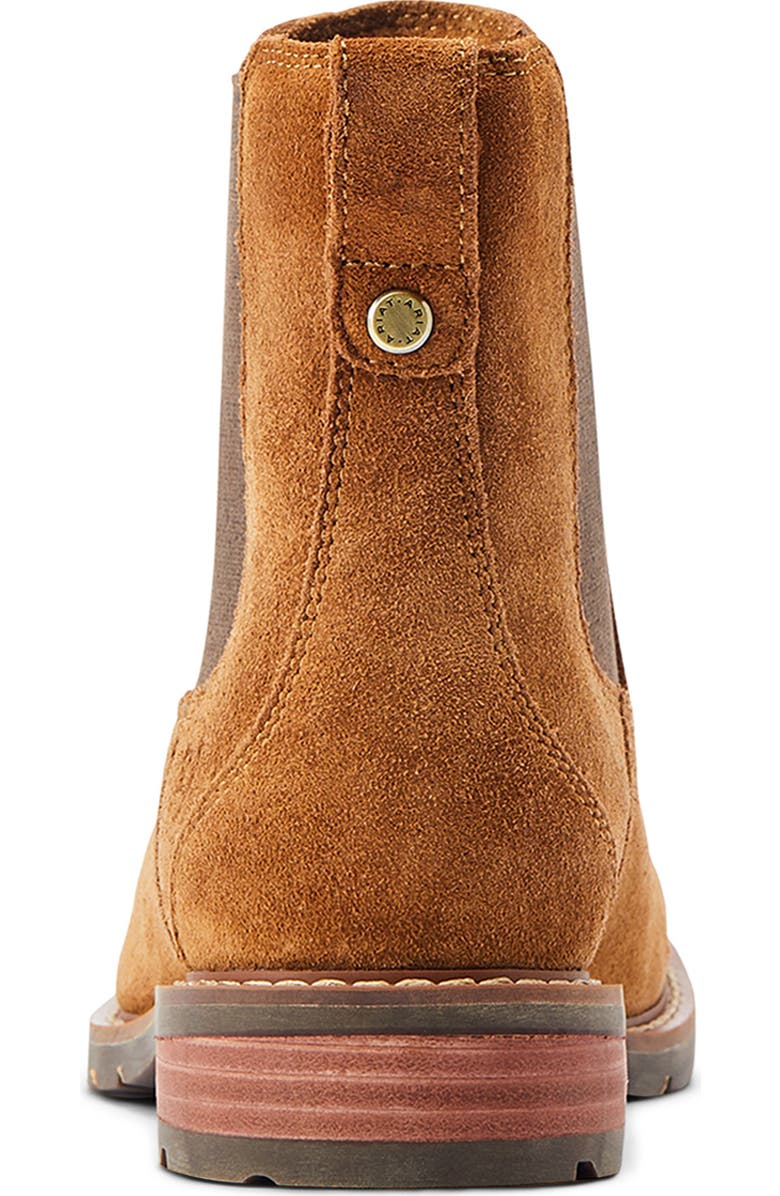 Ariat Wexford Waterproof Chelsea Boot, Alternate, color, Chestnut