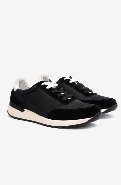 Freshy Modern Runner Sneaker In Black