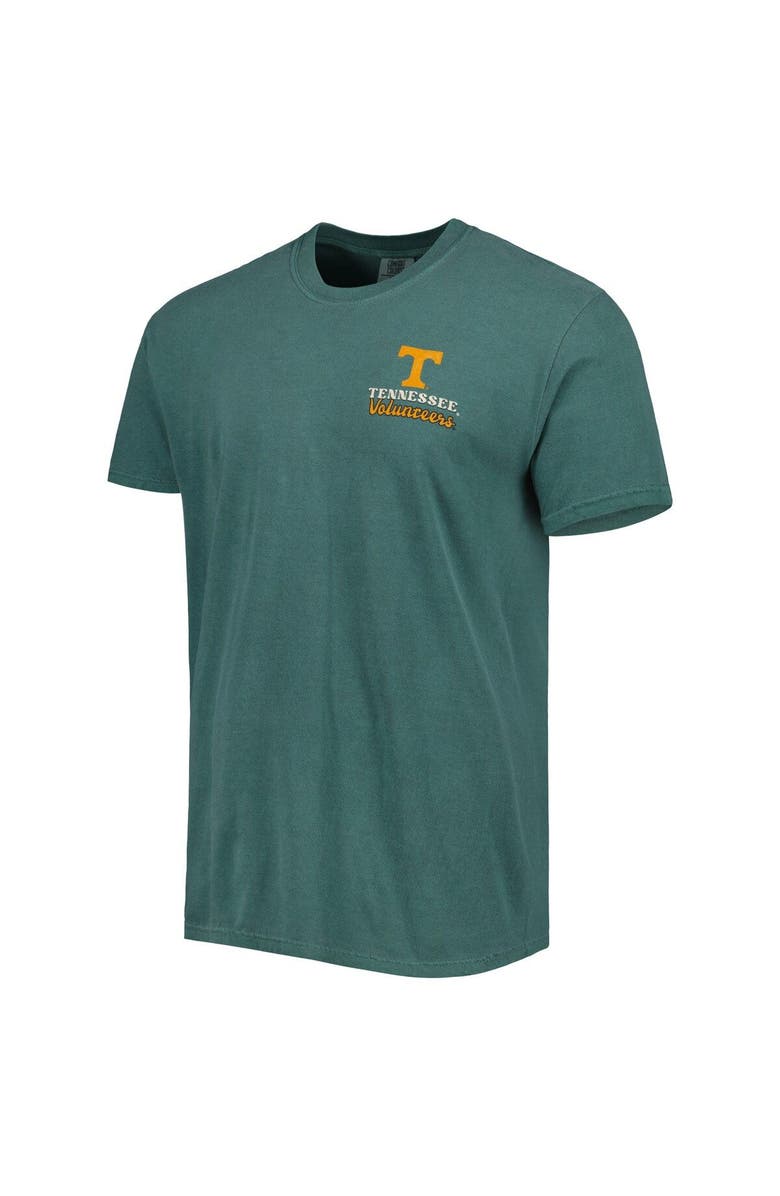 IMAGE ONE Men's Green Tennessee Volunteers Hyperlocal T-Shirt, Alternate, color,