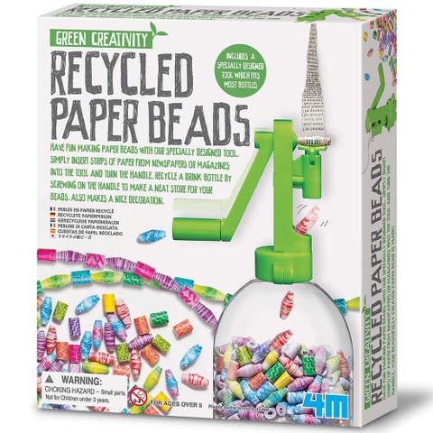 Green Creativity Recycled Paper Beads Kit