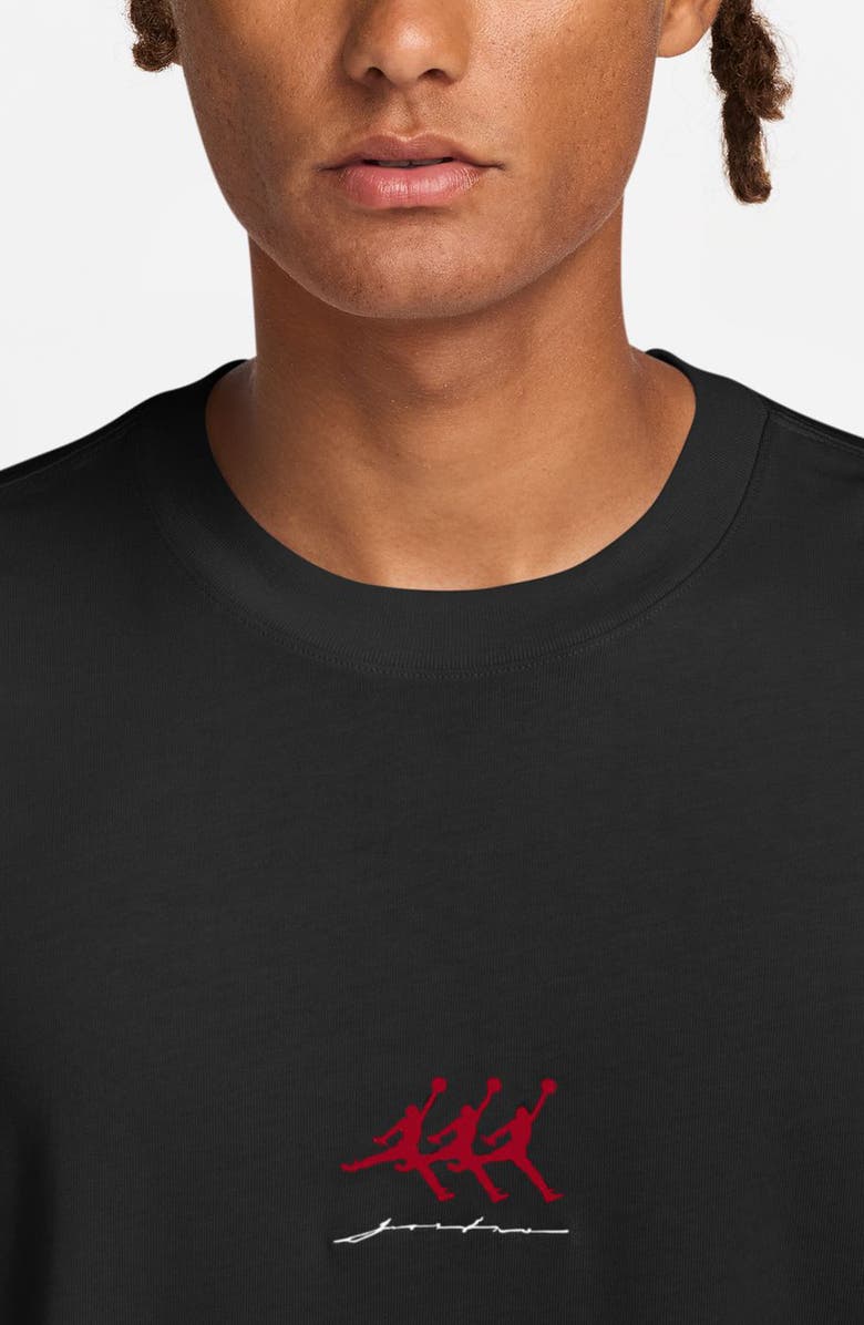 Jordan MJ Flight Oversize Short Sleeve Graphic T-Shirt, Alternate, color, Black
