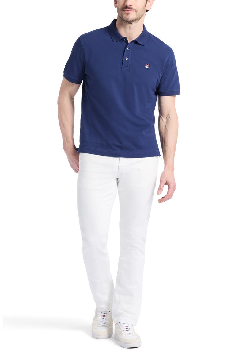 Devil Cotton Polo, Alternate, color, NAVY