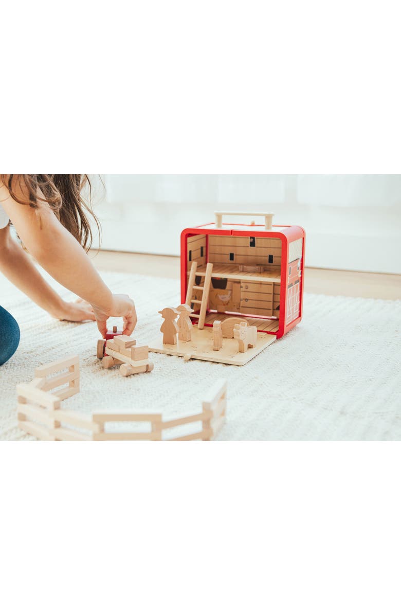 Wonder & Wise by Asweets Take With Me Farm Playset, Alternate, color, Multi