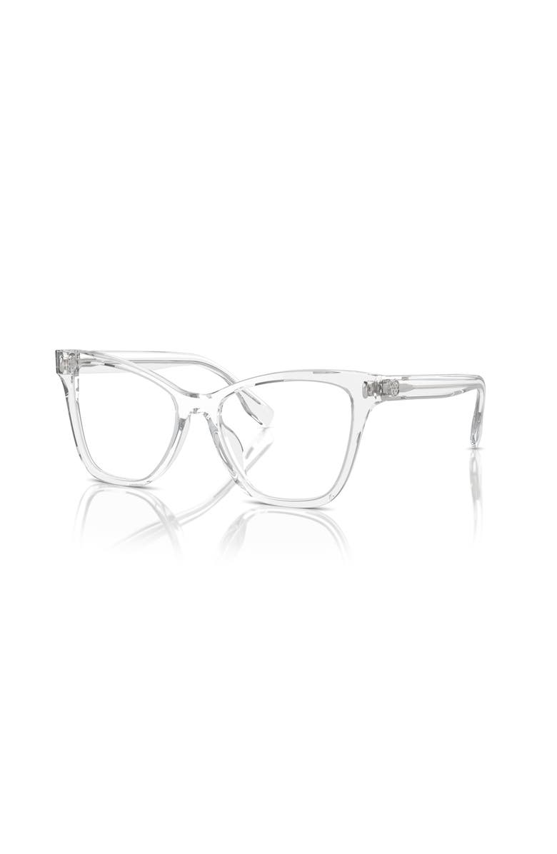 Tory Burch 51mm Cat Eye optical glasses, Main, color, Transparent