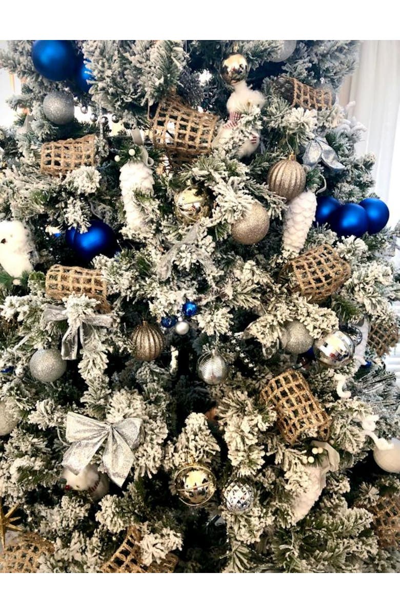 Northlight Shatterproof Matte Christmas Ball Ornaments - 4" (100mm) - Royal Blue - 12ct, Alternate, color, 