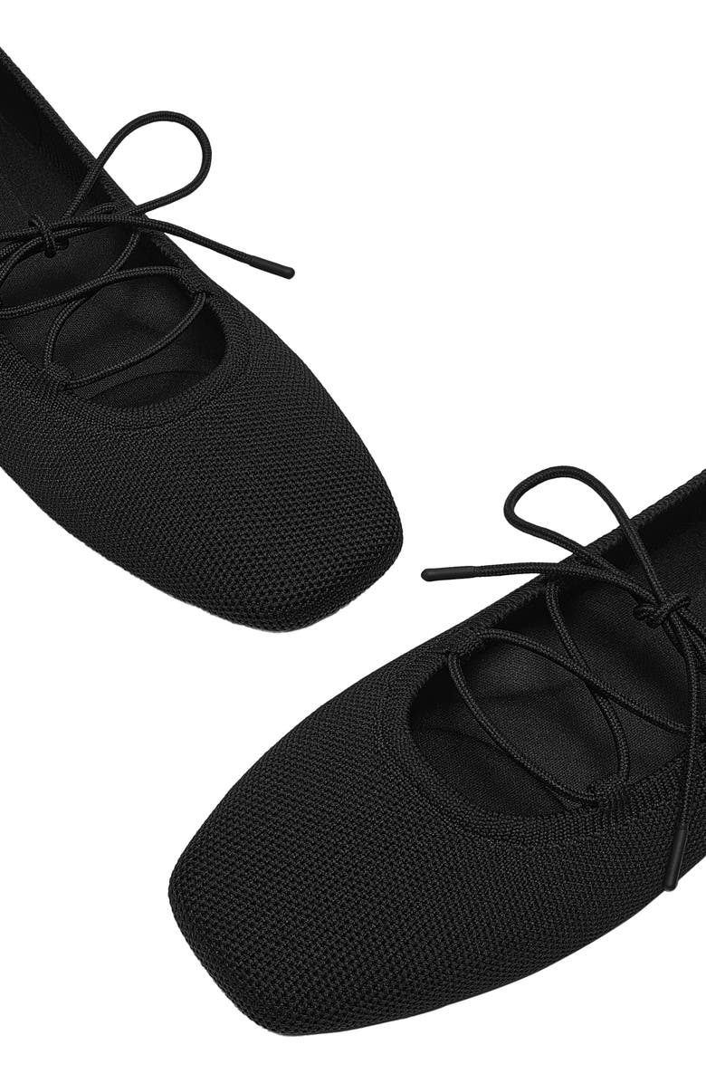 VIVAIA 3 Laces Included Square-Toe Lace-Up Mary Janes, Alternate, color, Black