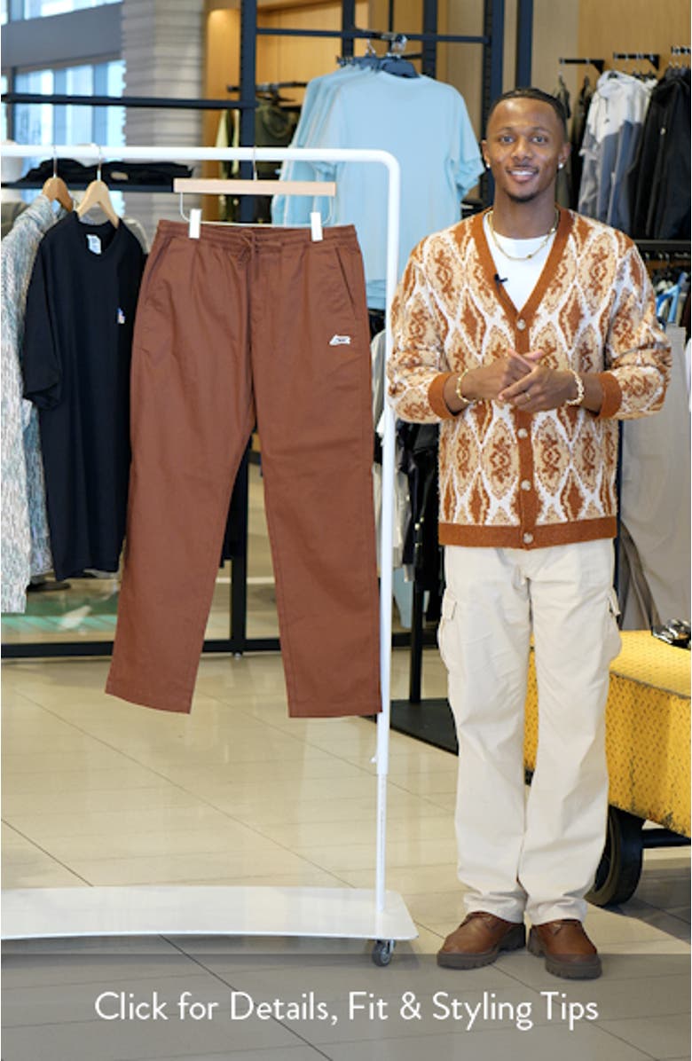 Strawberry Fit Cotton Stretch Twill Work Pants, sales video thumbnail