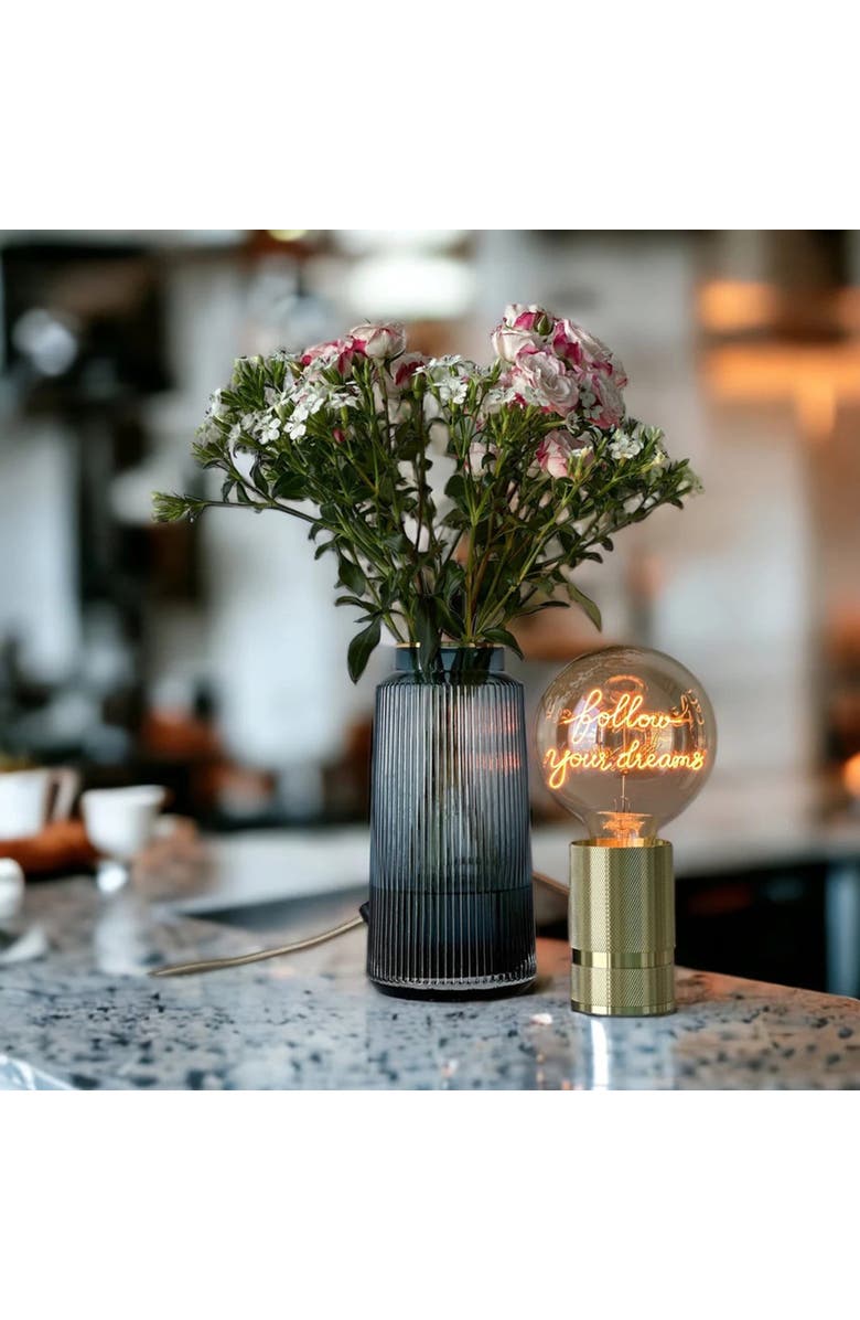 MITB Follow Your Dreams Portable Table Lamp, Alternate, color, Gold