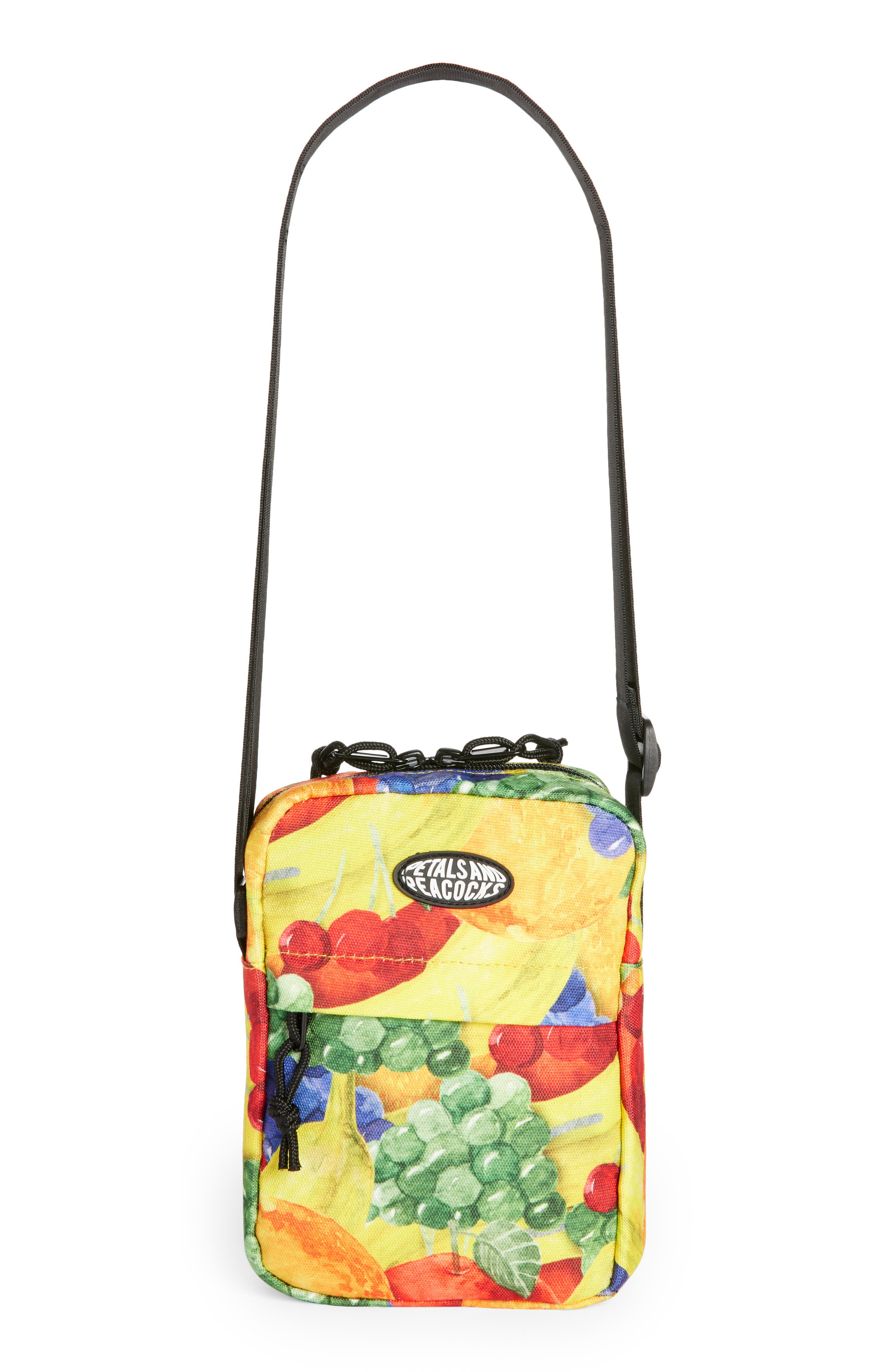 Petals and Peacocks Treat Yourself Crossbody Bag, Main, color, 