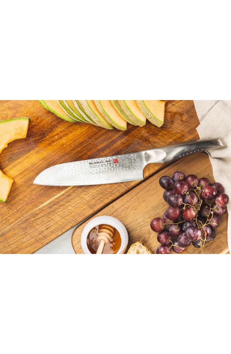 GLOBAL SAI 7.5" Santoku Knife, Alternate, color, 