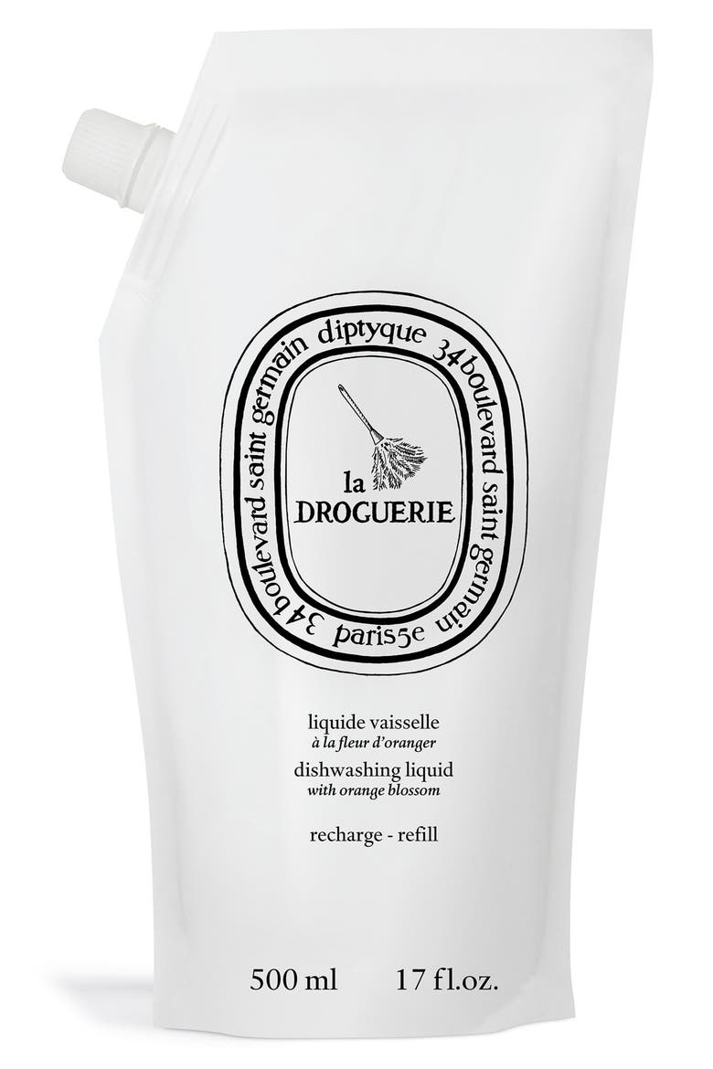 La Droguerie Scented Dishwashing Liquid, Main, color, NO COLOR