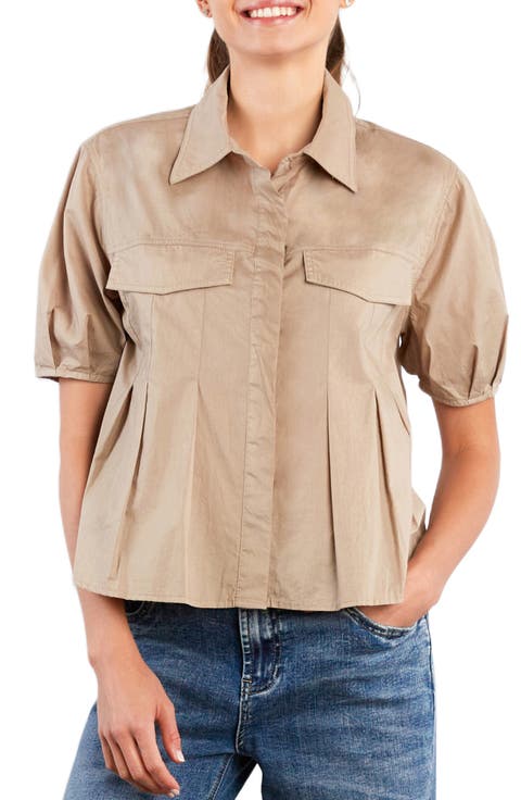 Pincess Pleated Shirt