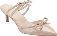 Bandolino Meggin Patent Kitten Heel Mule