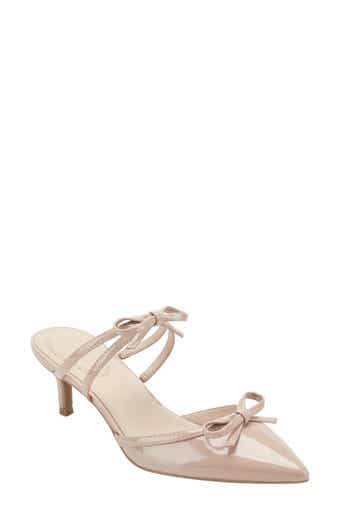 Meggin Patent Kitten Heel Mule