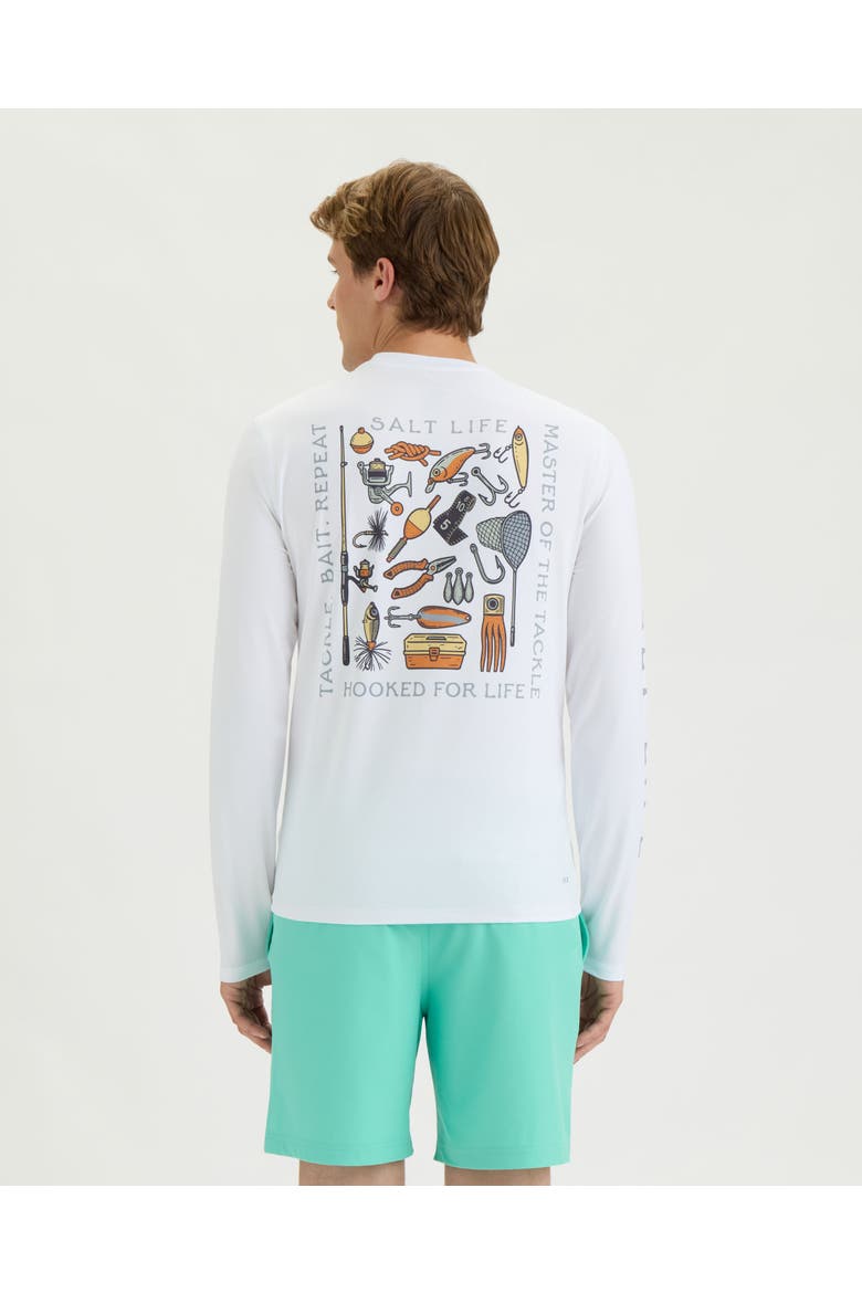 Tackle Ready  Performance Long Sleeve Tee, Alternate, color, WHITE
