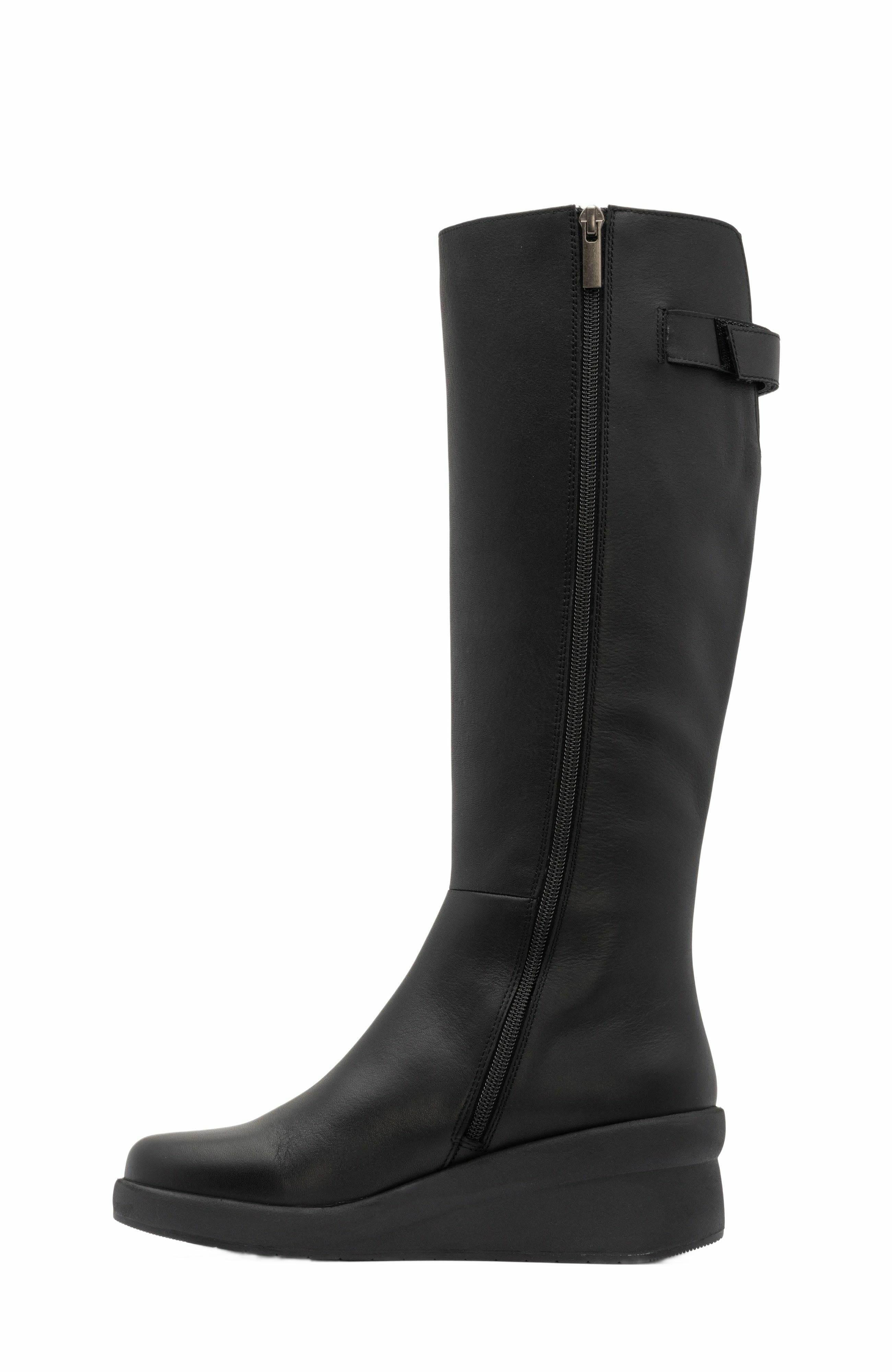 ABEO Passage Tall Boot, Alternate, color, Black - Regular