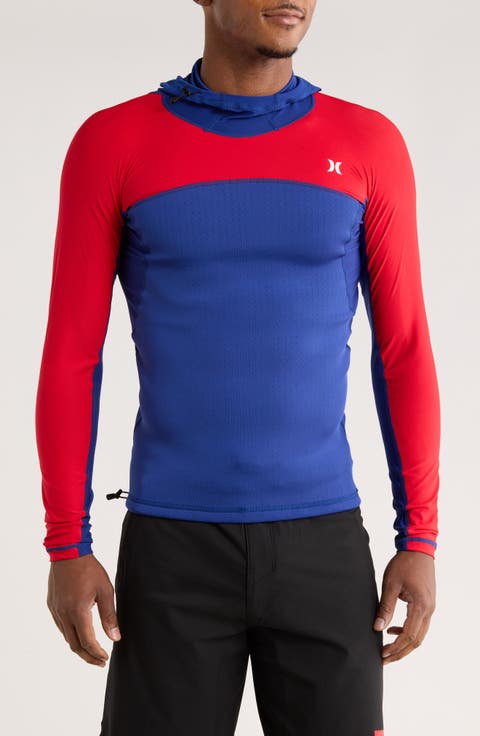 Coast Guard Long Sleeve Hooded Surf Top