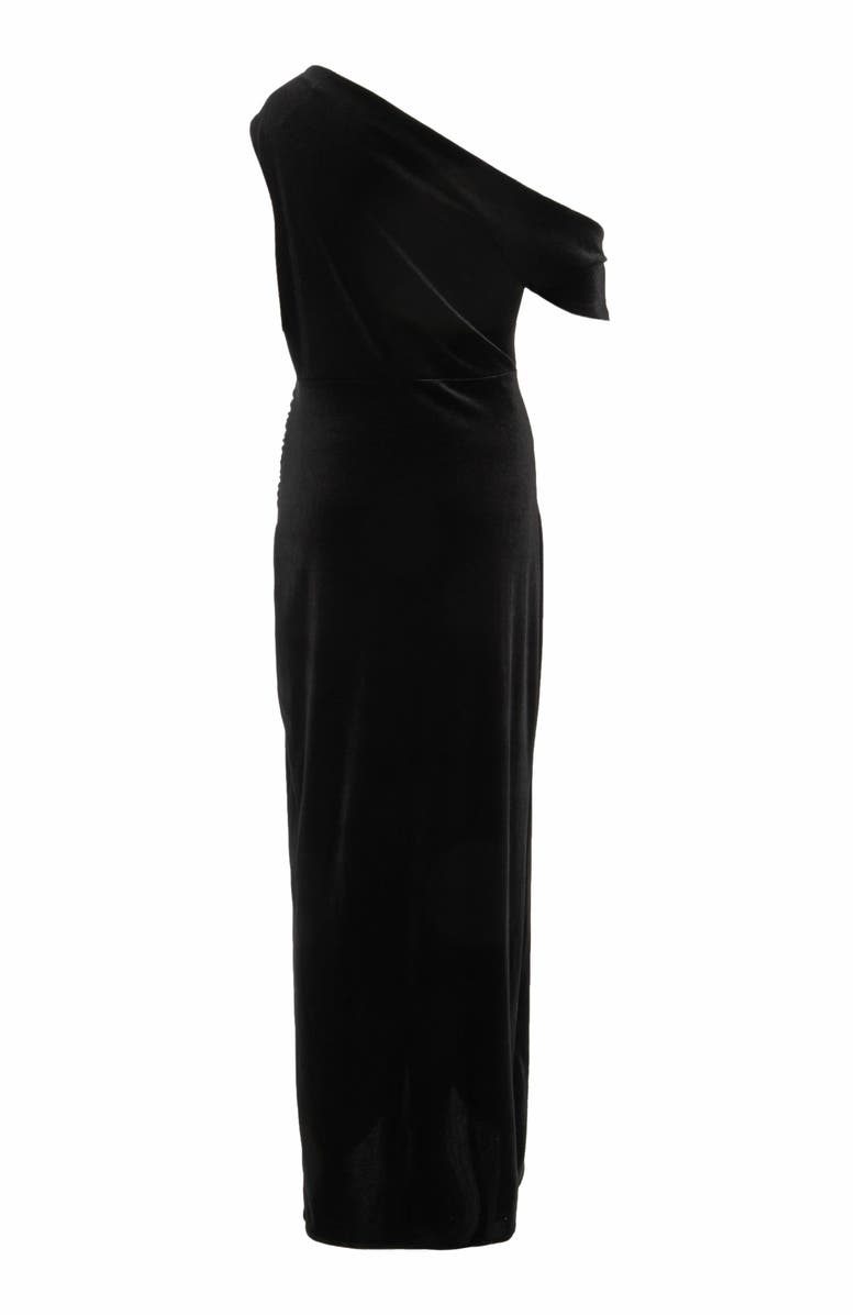 QUIZ Velvet Asymmetric Maxi, Alternate, color, 