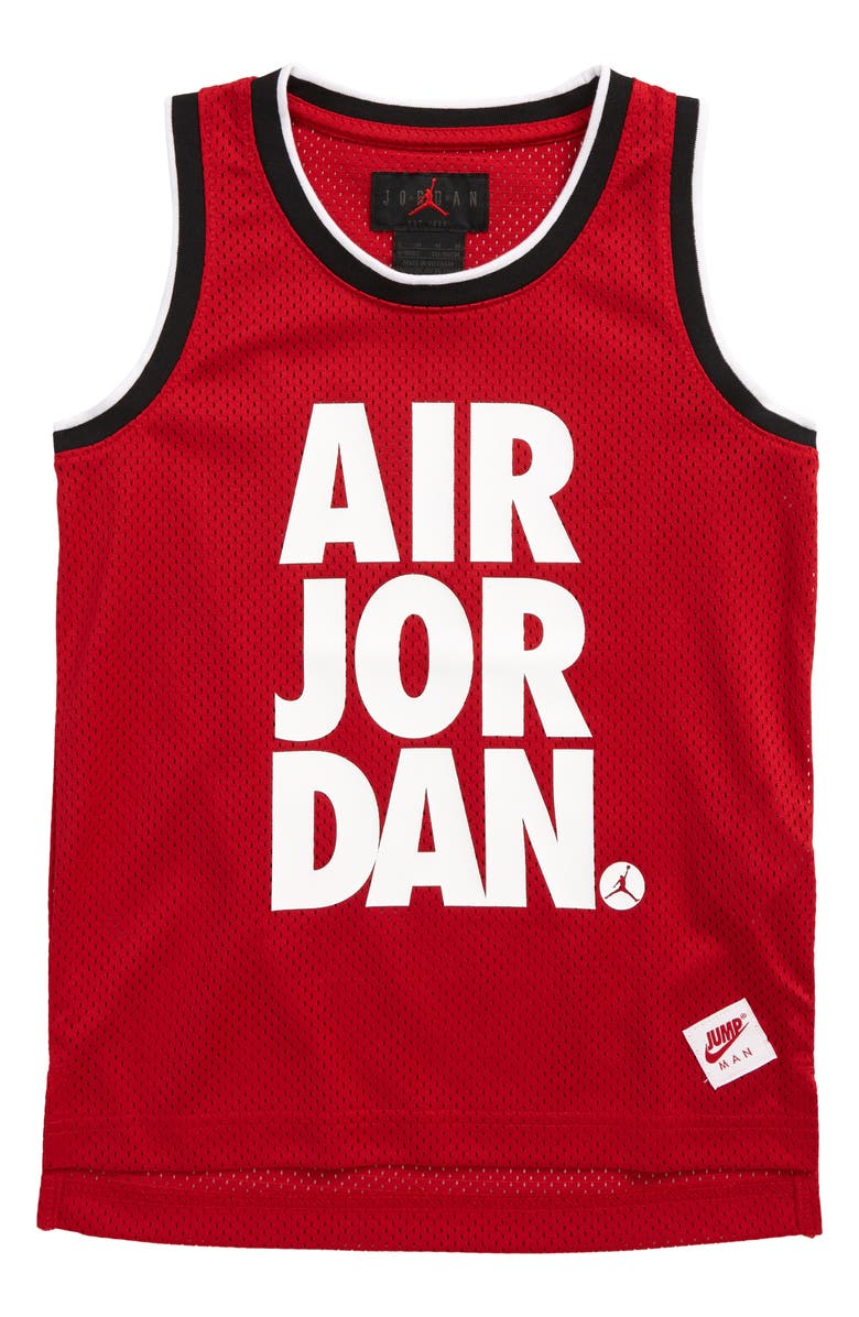 Nike Jumpman Mesh Jersey Tank, Main, color,