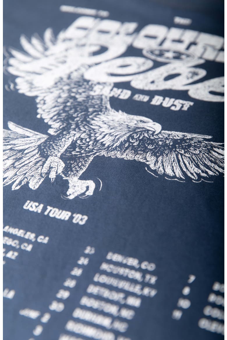 Sand and Dust Tour Loosefit Tee, Alternate, color, Denim blue