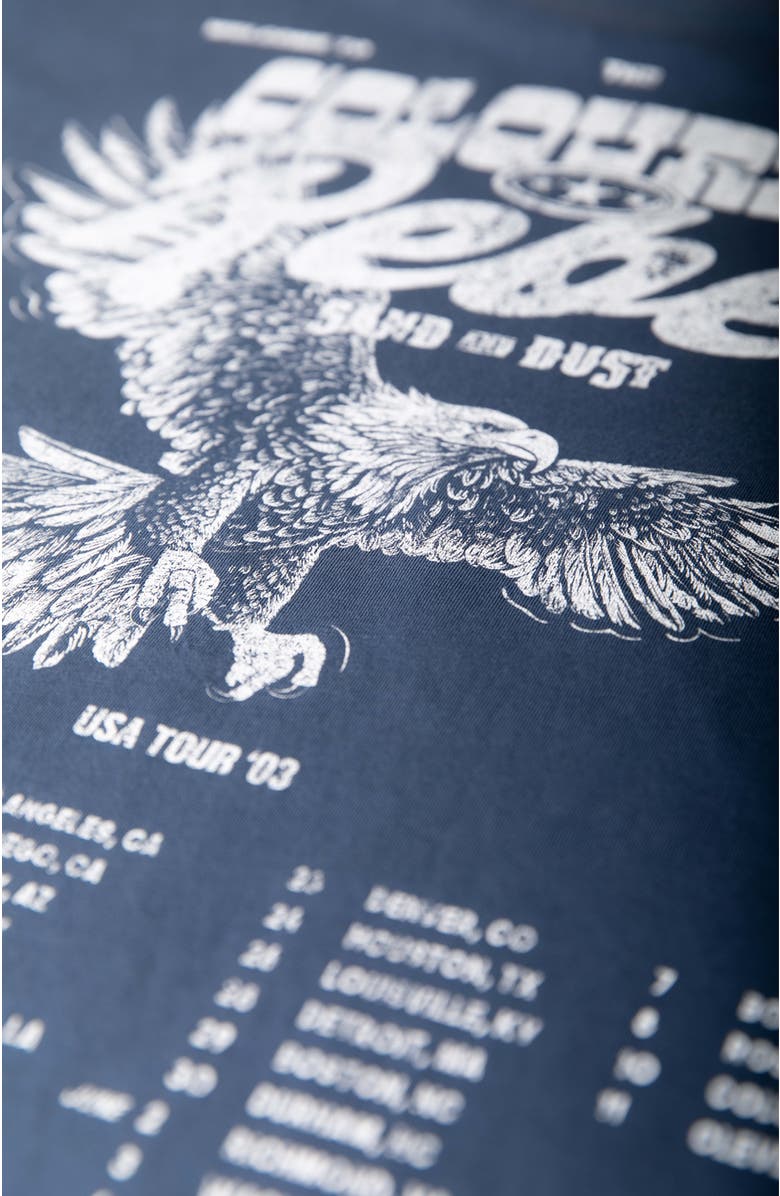 Colourful Rebel Sand and Dust Tour Loosefit Tee, Alternate, color, Medium Blue