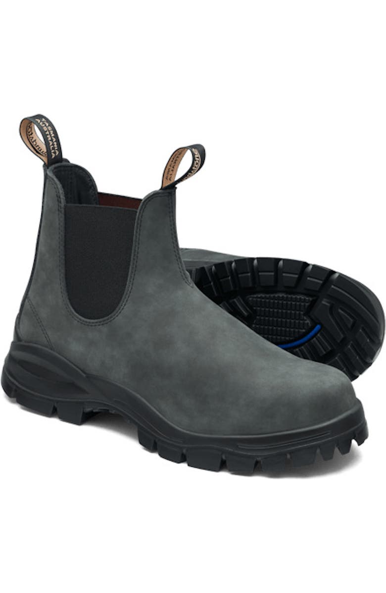 Blundstone Footwear Chelsea Boot, Alternate, color, Rustic Black