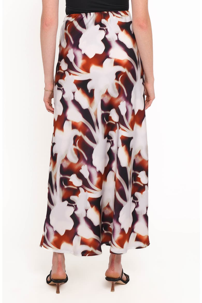Cheryl Print Maxi Skirt, Alternate, color, BLURRED FLORAL